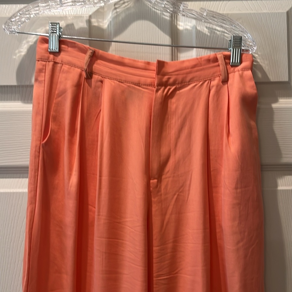 Jluxlabel Tangerine Wide-Leg Linen Feel Pants - Picture 3 of 8